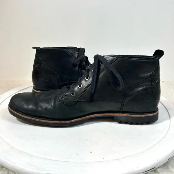 Timberland Kendrick Chukka Boots In Black Waterproof Leather - Picture 4 of 10
